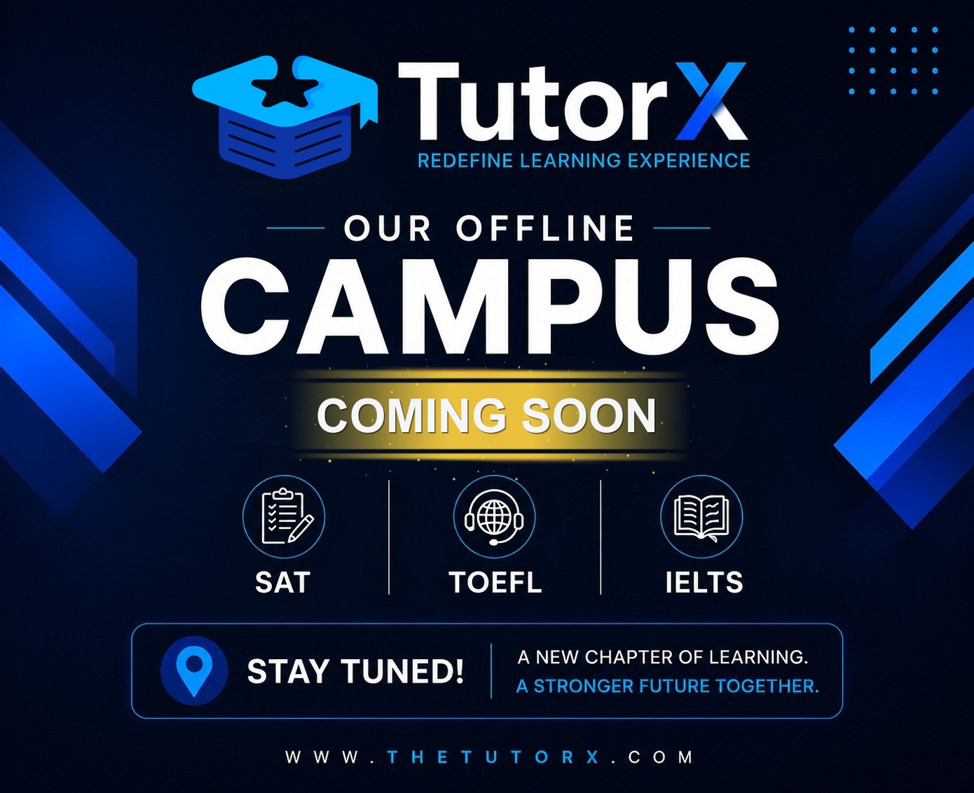 TutorX Offline Campus Coming Soon